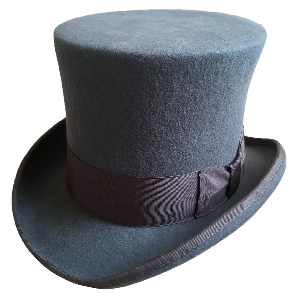 Amazon | [Hanshow] Gray Top Hat (S= 55cm) | ハット 通販